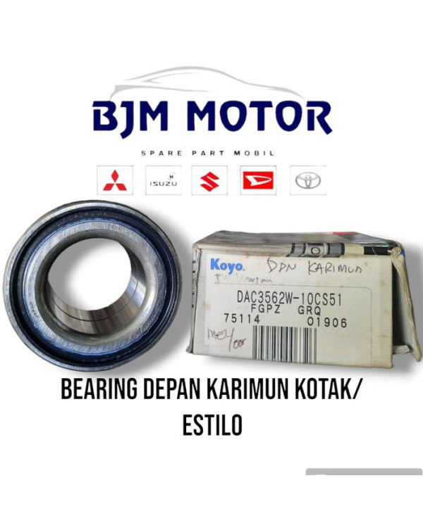 Bearing Roda Depan Karimun Kotak ,Estilo