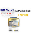 Kampas Rem Depan X-Trail
