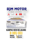 Kampas Rem Belakang Jazz/City IDSI BIRKENS