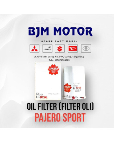Filter Oli Pajero Sport SAKURA