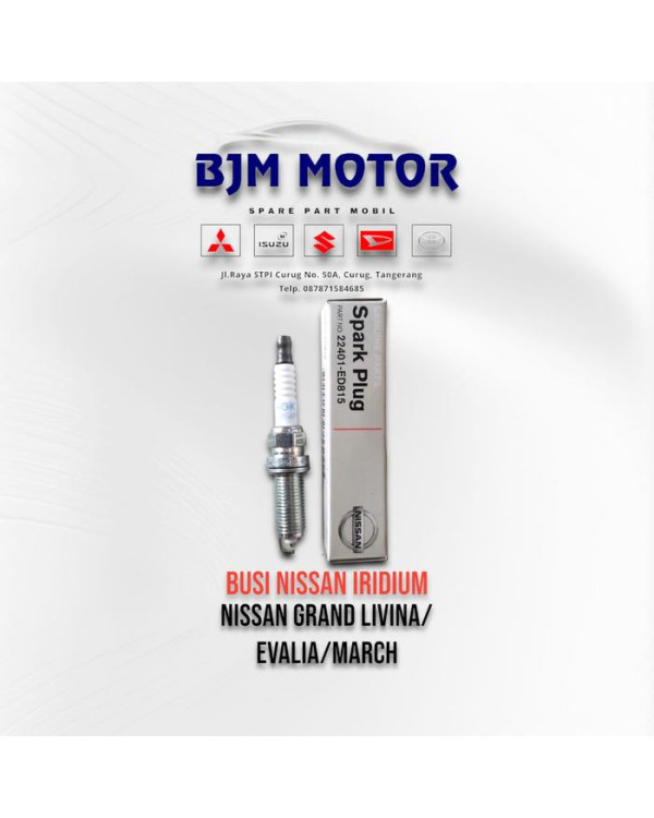 Busi Nissan Iridium Grand Livina/Evalia/March