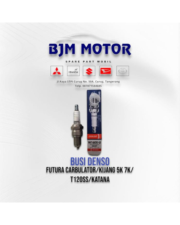 Busi Denso Futura Carbulator/Kijang 5K 7K/T120SS/Katana
