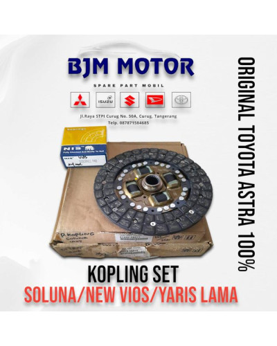 Kopling Set Soluna/New Vios/Vios/Altis/Yaris Old ORIGINAL ASTRA