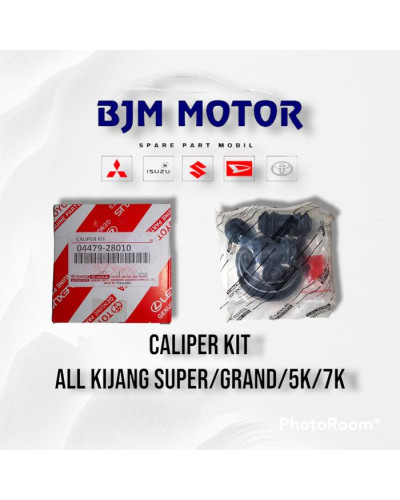 Caliper Kit/Karet Piston All Kijang Super/Grand/5K/7K