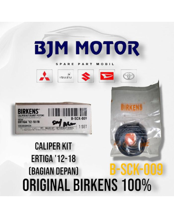 Caliper Kit/Karet Piston Ertiga 12-18 Bagian Depan