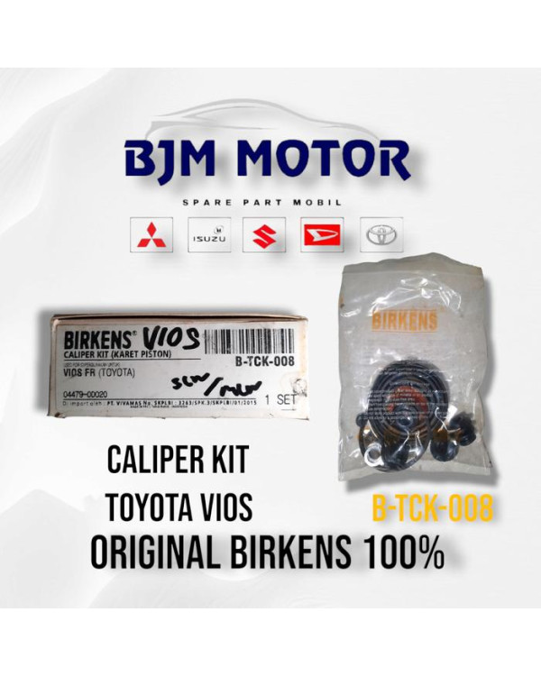 Caliper Kit/Karet Piston Vios Bagian depan