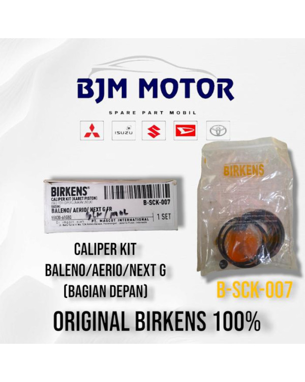 Caliper Kit/Karet Piston Baleno/Aerio Bagian Depan