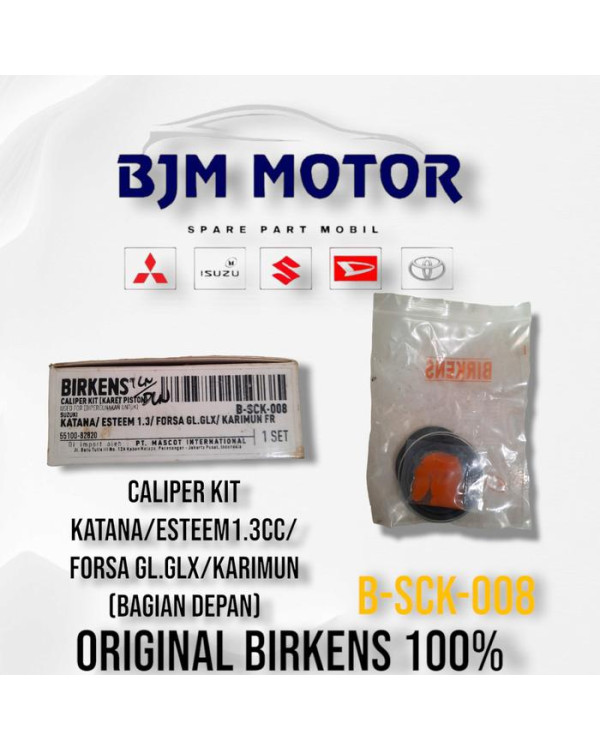 Caliper Kit/Karet Piston Katana/Esteem 1.3 Bagian Depan
