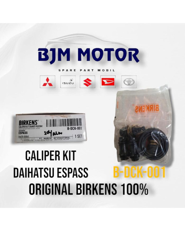 Caliper Kit/Karet Piston Daihatsu Espass