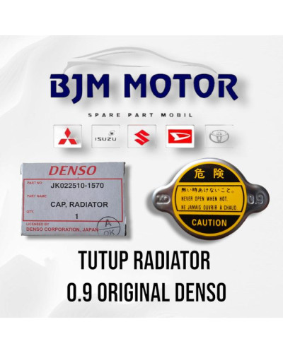 Radiator Cap/Tutup Radiator 0.9 -Kijang,Dutro,T120SS DENSO (JP)