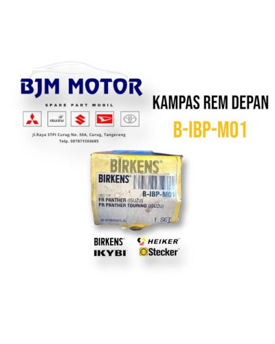 Kampas Rem Depan Isuzu Panther 2.3cc 2.5cc Touring