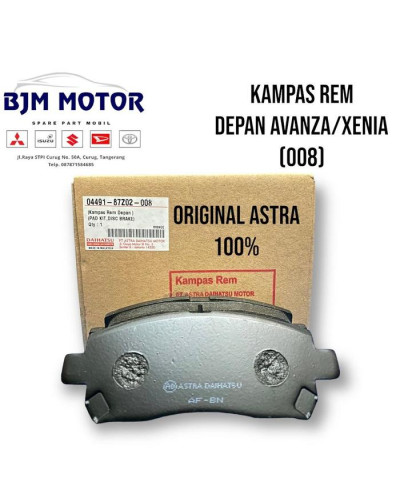 Kampas Rem Depan Avanza Original/Asli