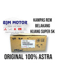 Kampas Rem Belakang Kijang 5K,SUPER,KAPSUL Original/Asli