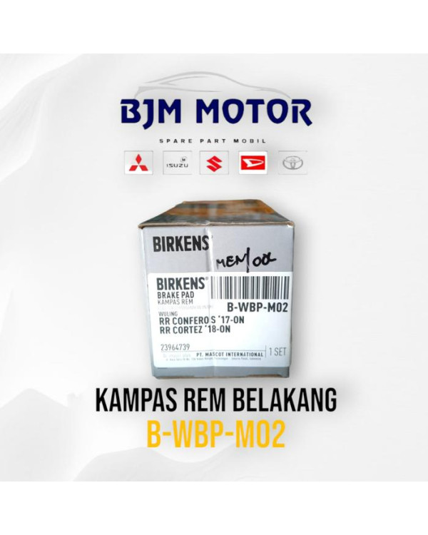 Kampas Rem Belakang Cortez All